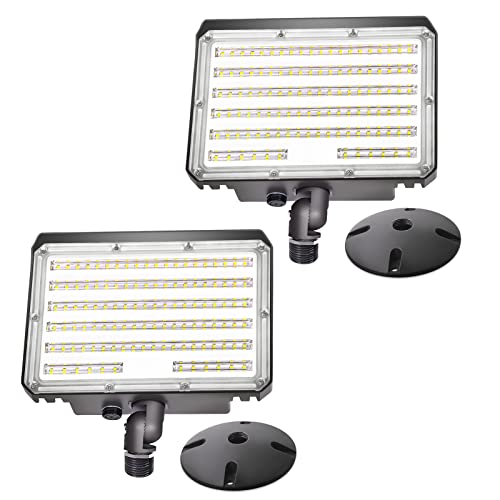 2Pack 80W LED Flood Light Outdoor (2 Count)