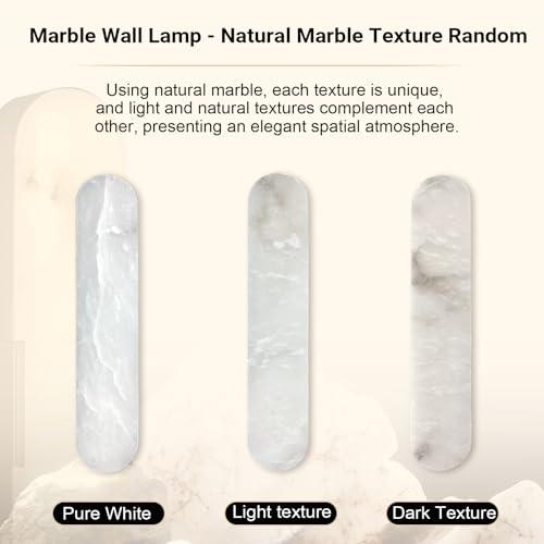 Alabaster Wall Sconce Set of Two
