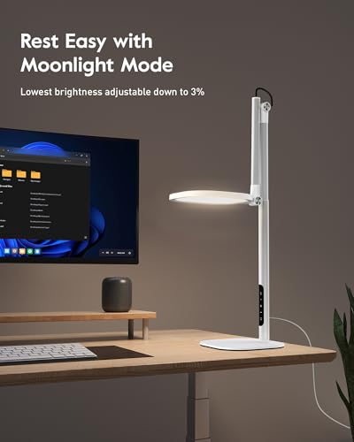 Tall LED Desk Lamps with Base
