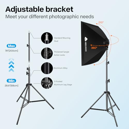 Softbox Photography Lighting Kit (2 Count)