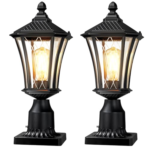 16" Outdoor Post Lights (2 Count)