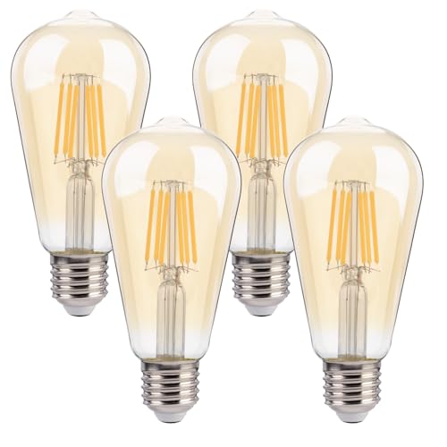 LED Edison Bulbs 60W Equivalent (4 Count)