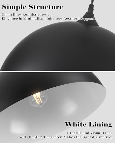 Large Pendant Lights Kitchen Island (2 Count)