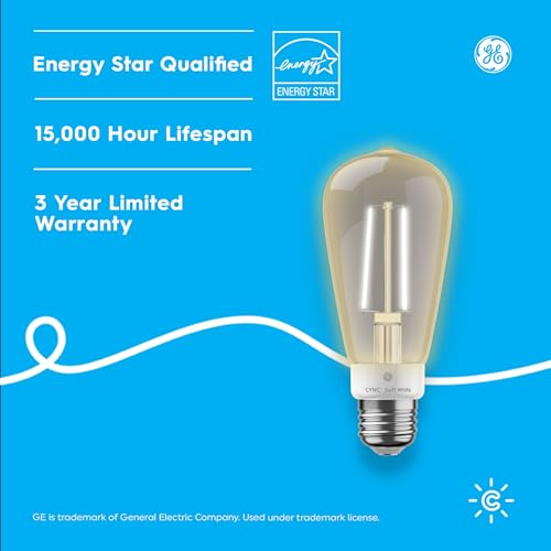 GE CYNC Smart LED Light Bulb (2 Count)
