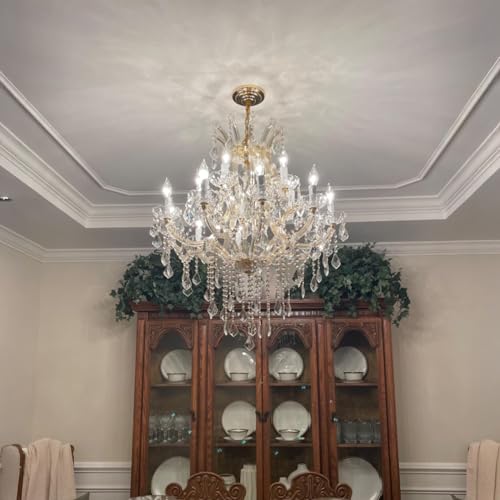 Modern Gold Chandelier Light Fixture