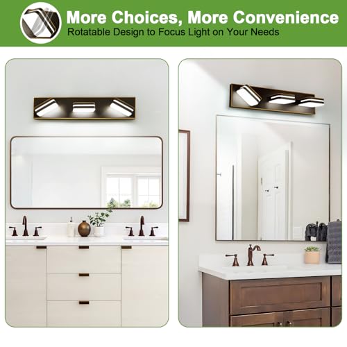 360° Rotate LED Bathroom Vanity Light Fixtures