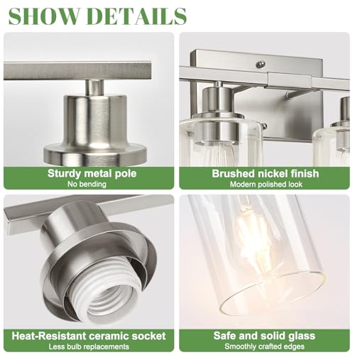 4 Light Bathroom Light Fixtures