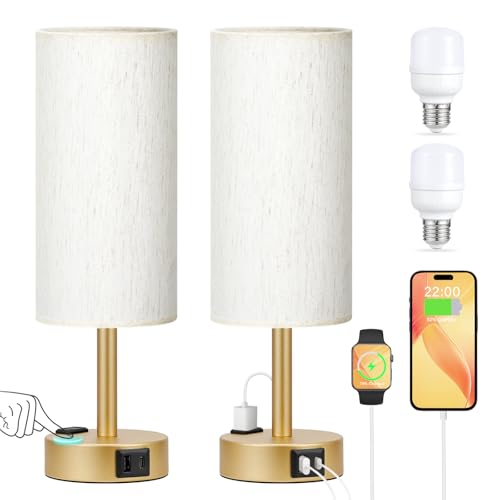 Touch Bedside Table Lamps Set of 2 (2 Count)