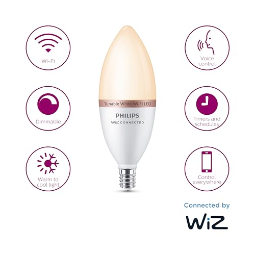 Smart 40 Watt Equivalent B12 LED Smart Wi