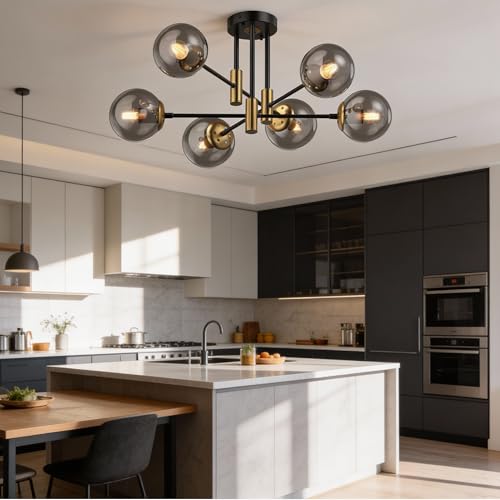 Modern Sputnik Chandelier