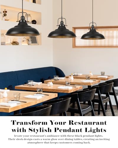 Black Pendant Light Kitchen Island