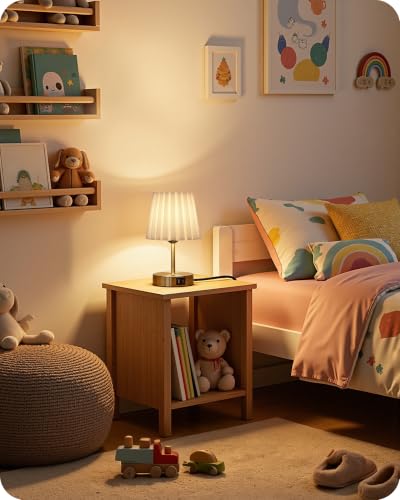Small Bedside Table Lamps Set of 2 (2 Count)