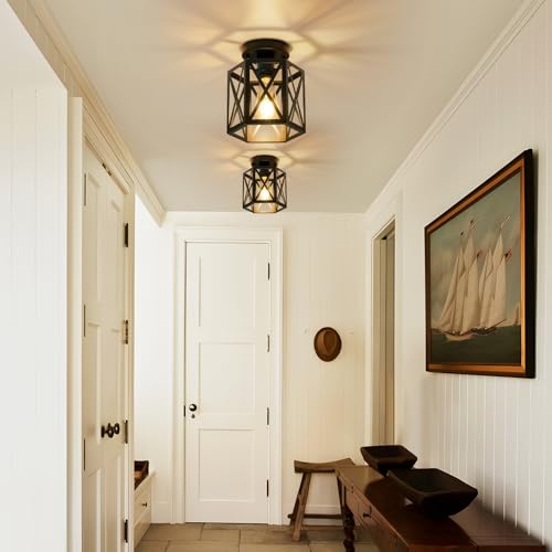 Semi Flush Mount Ceiling Light for Hallway Light Fixture