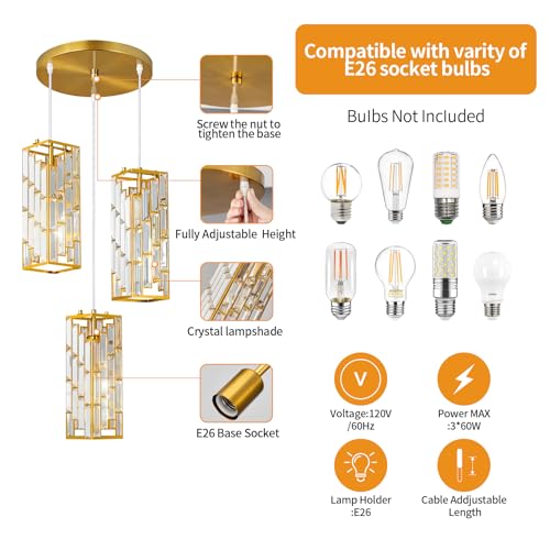 Gold Pendant Lighting Modern Pendant Light