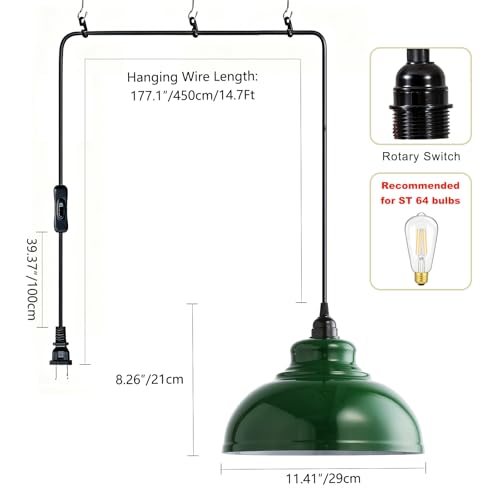 Plug in Pendant Light