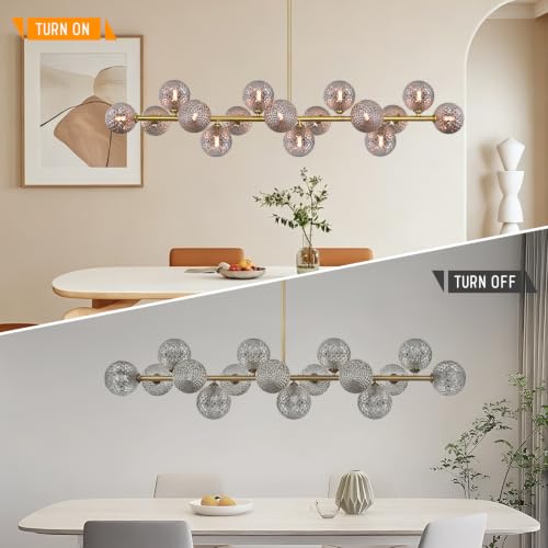 Chandeliers for Dining Room Linear Island Light Mid Century Light Fixture