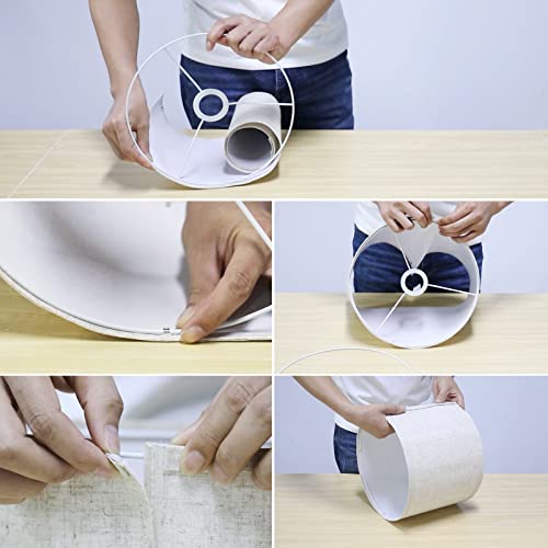 11"x11"x8" Assembly Required Lampshade for Floor Lamp