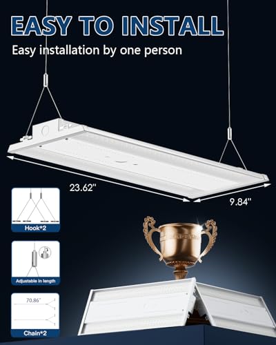 Linear High Bay LED Shop Lights (16 Count)
