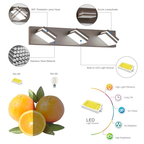 LED Modern Bathroom Vanity Light Fixtures