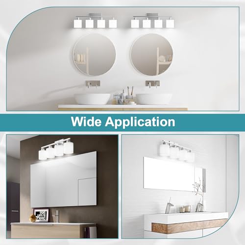 Bathroom Lights Over Mirror Brushed Nickel