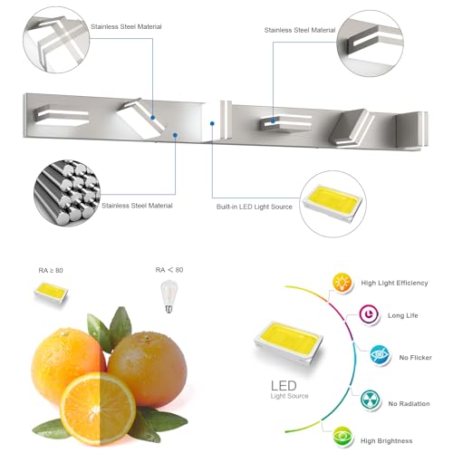 LED Modern Bathroom Vanity Light Fixtures