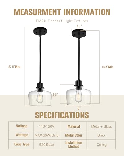 Modern Black Pendant Lights