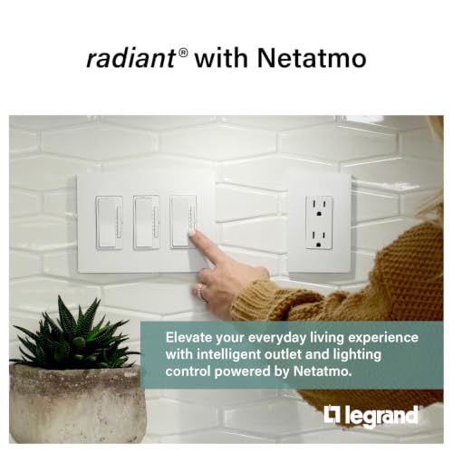 Radiant with Netatmo Smart Rocker Dimmer Switch