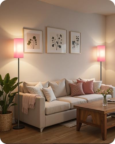 Set of 2 Floor Lamps for Living Room (2 Count)