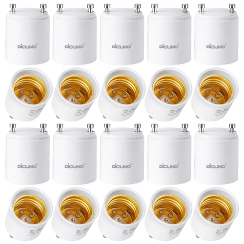 GU24 to E26 Adapter (20 Count)