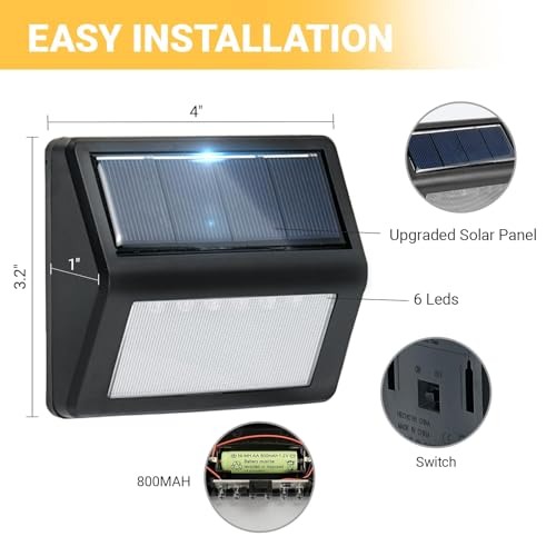 Bright Solar Fence Lights