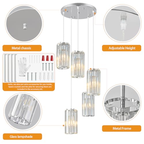 Chrome Pendant Lighting Modern Pendant Light