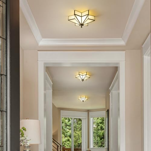 Star Vintage Bronze Ceiling Light