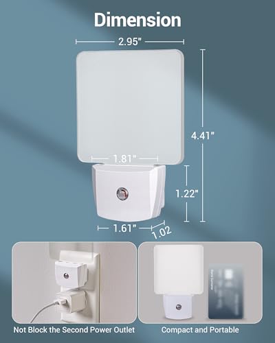 Night Lights Plug into Wall (4 Count)