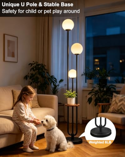 Dimmable Floor Lamp for Living Room 3 (3 Count)