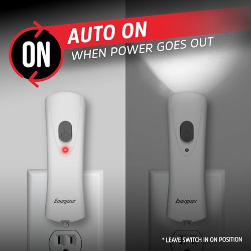 Auto On LED Flashlights Rechargeable (3 Count)