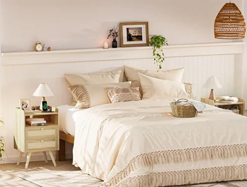 Night Stand with Charger Station (2 Count)