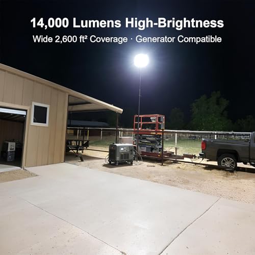 100W LED Flood Light Outdoor with 6.56ft Cord & Plug