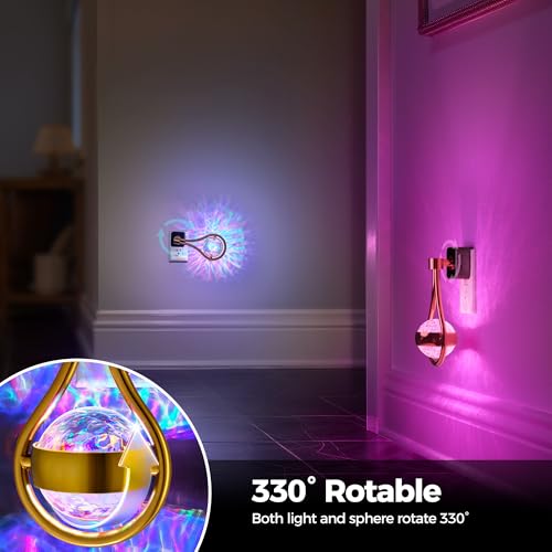 RGB Night Lights Plug into Wall