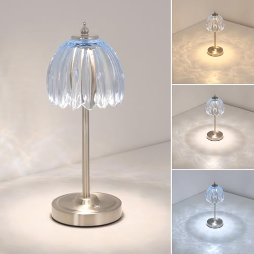 Rechargeable Table Lamp with 5200mAh Battery & Touch Control