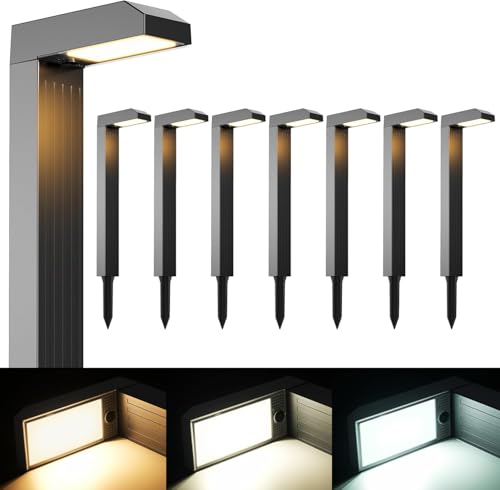 Solar Pathway Lights Outdoor (8 Count)