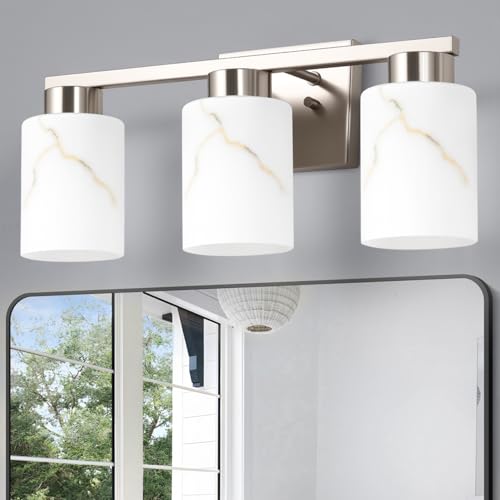 3 Light Bathroom Light Fixtures (3 Count)