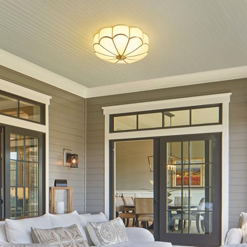 Brass Vintage Gold Ceiling Light