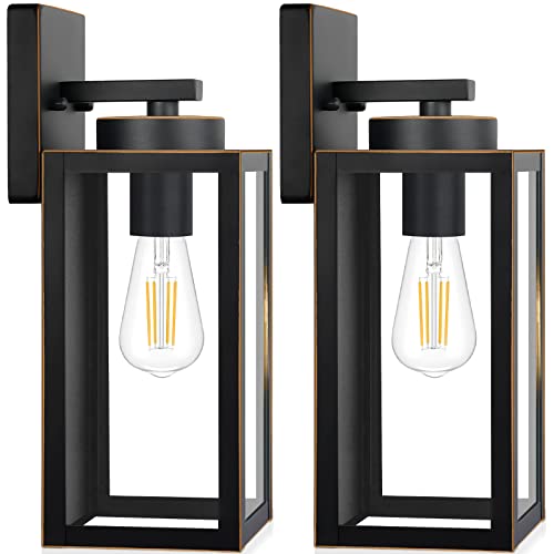Outdoor Wall Light Fixtures (2 Count)