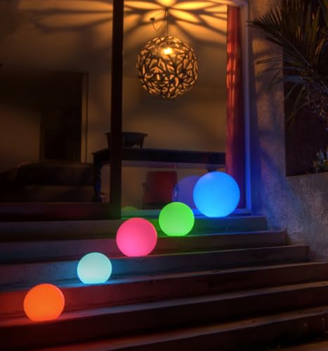 10 in RGB LED Ball Light