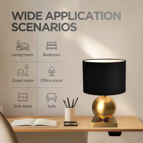Gold Ball Modern Table Lamp