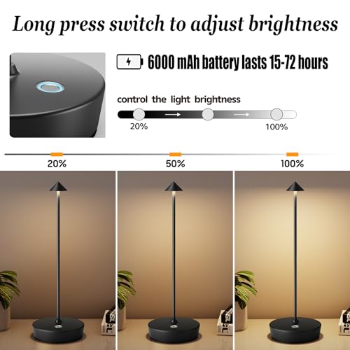 Rechargeable Cordless Table Lamp