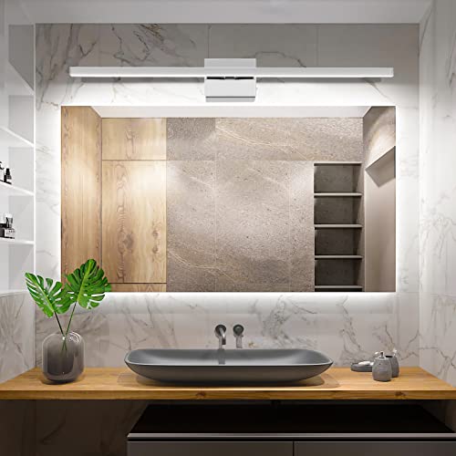 Modern Over Mirror Chrome Bar Vanity Light