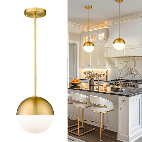 Modern Pendant Lighting Gold Globe Pendant Light Fixture
