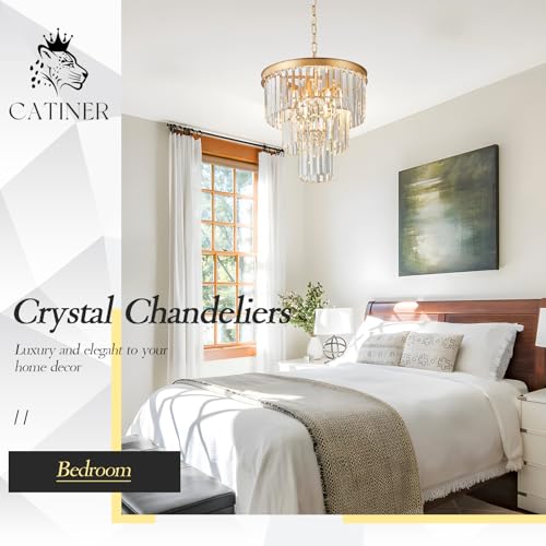 16" Modern Crystal Chandeliers