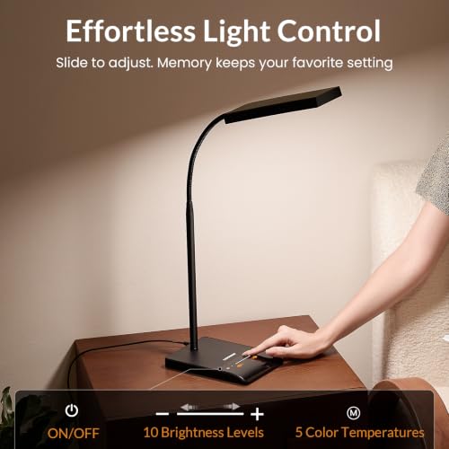 Desk Lamp 800LM LED for Home Office